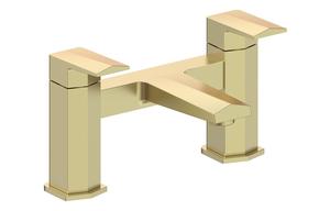 Rhodes Bath Filler - Brushed Brass